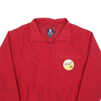 CHAPS RALPH LAUREN Mens Red Nylon Casual Jacket L Zip Plain Good Sam Club
