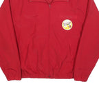 CHAPS RALPH LAUREN Mens Red Nylon Casual Jacket L Zip Plain Good Sam Club