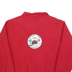 CHAPS RALPH LAUREN Mens Red Nylon Casual Jacket L Zip Plain Good Sam Club