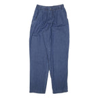 BONWORTH Womens Jeans Blue Relaxed Straight Denim W24 L29 Elastic Waist