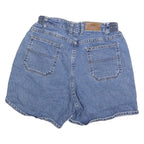 LEE Womens Denim Blue Cotton Casual Shorts S W26 Elastic Waistband
