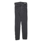 LEVI'S Womens Jeans Black Slim Skinny Denim W29 L32 Zip Cotton Blend Classic