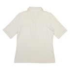 LACOSTE Womens Polo Shirt Cream S