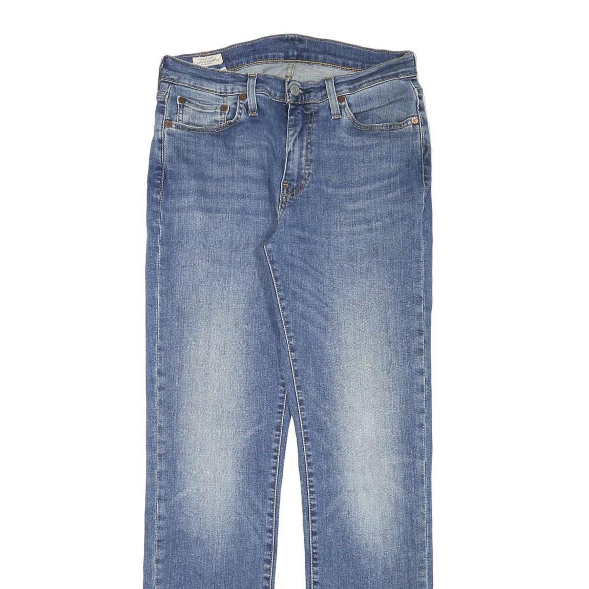 LEVI'S 510 Mens Jeans Blue Regular Slim Denim Medium W28 L31 Straight Zip Fit