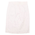 HERMILLE Womens Straight Skirt Pink Midi Floral S