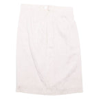 HERMILLE Womens Straight Skirt Pink Midi Floral S