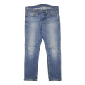 LEVI'S 511 Slim Mens Jeans Blue Slim Skinny Denim Medium W34 L30 Zip Classic