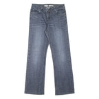 TERRA NOSTRA Womens Jeans Blue Regular Bootcut Stone Wash W30 L30