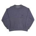 CLASSIC LINE Womens Blue Crew Neck Sweatshirt L Magazine Yachting Club
