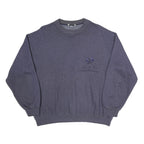CLASSIC LINE Womens Blue Crew Neck Sweatshirt L Magazine Yachting Club