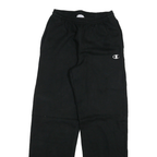 CHAMPION Mens Joggers Black Slim Straight S W25 L28 Cotton Blend Comfortable