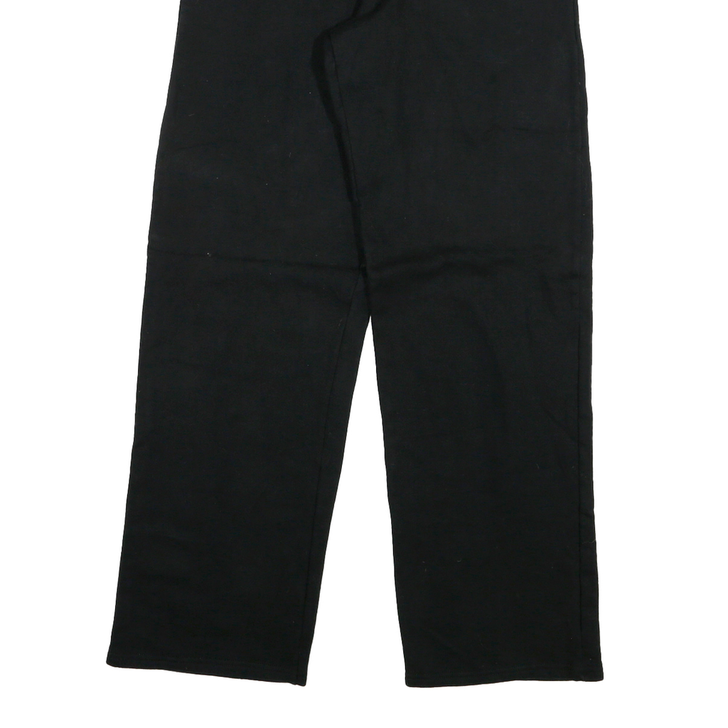 CHAMPION Mens Joggers Black Slim Straight S W25 L28 Cotton Blend Comfortable