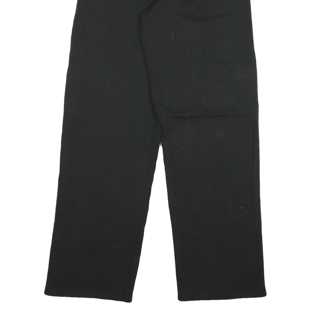 CHAMPION Mens Joggers Black Slim Straight S W25 L28 Cotton Blend Comfortable