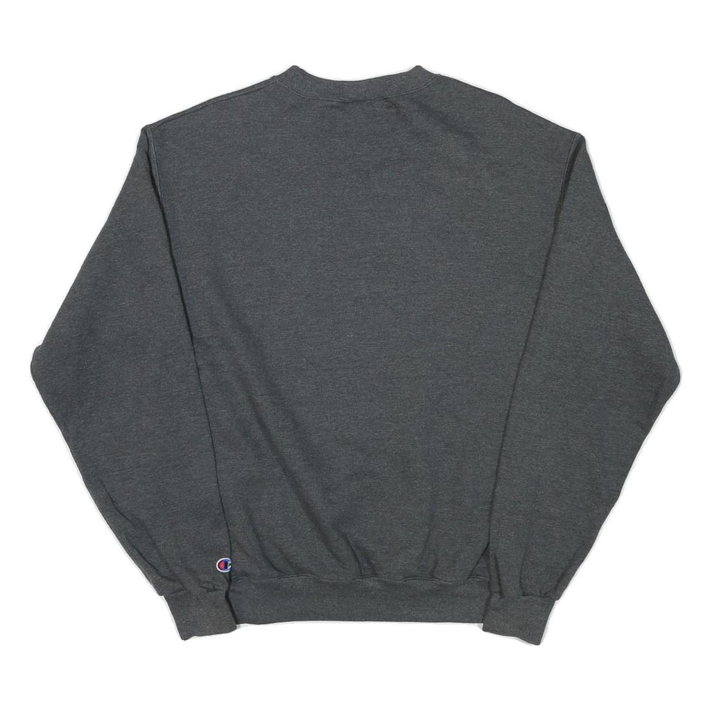 CHAMPION Mens Grey Iowa State Crew Neck M Cotton Blend Sweatshirt