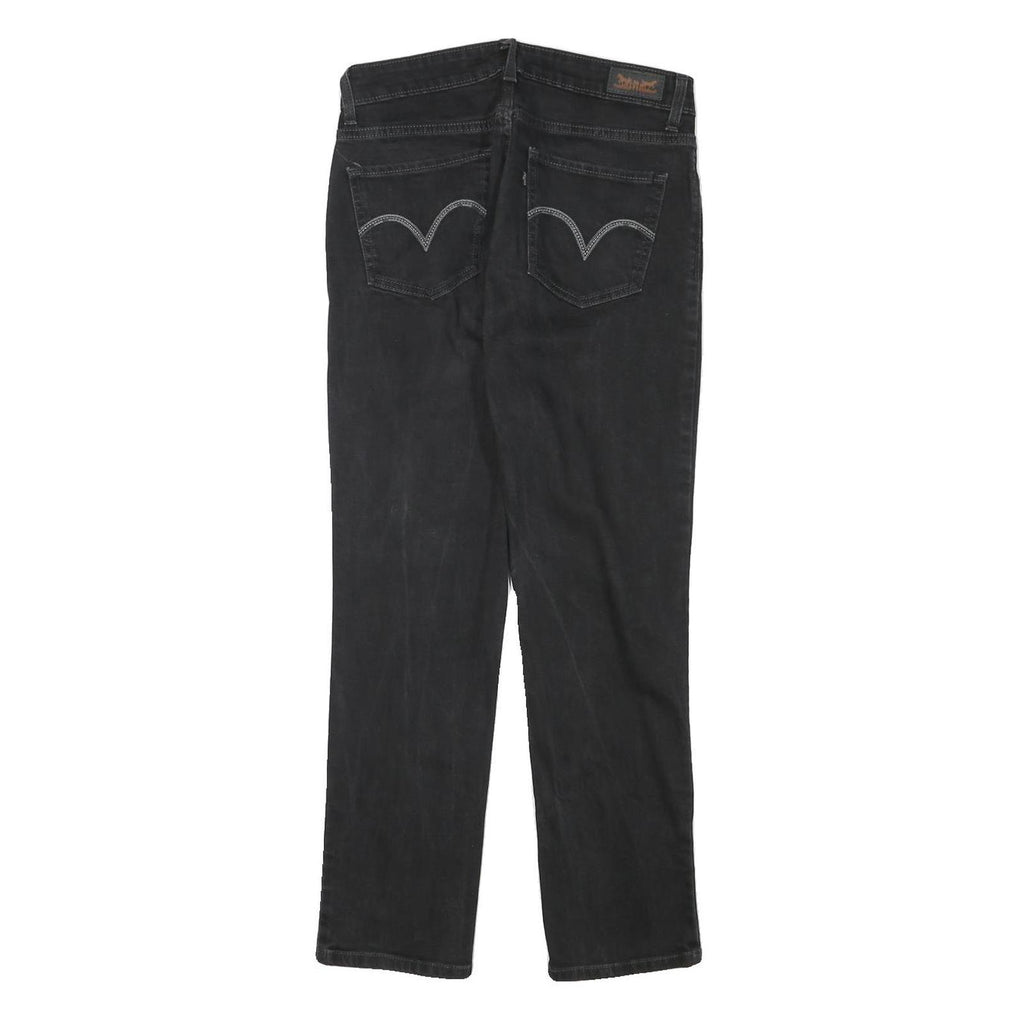 LEVI'S Womens Black Slim Slim Skinny Denim Jeans W27 L28 Classic Cotton Blend