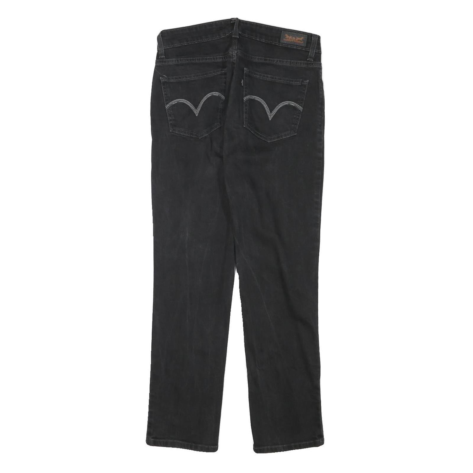 LEVI'S Womens Black Slim Slim Skinny Denim Jeans W27 L28 Classic Cotton Blend