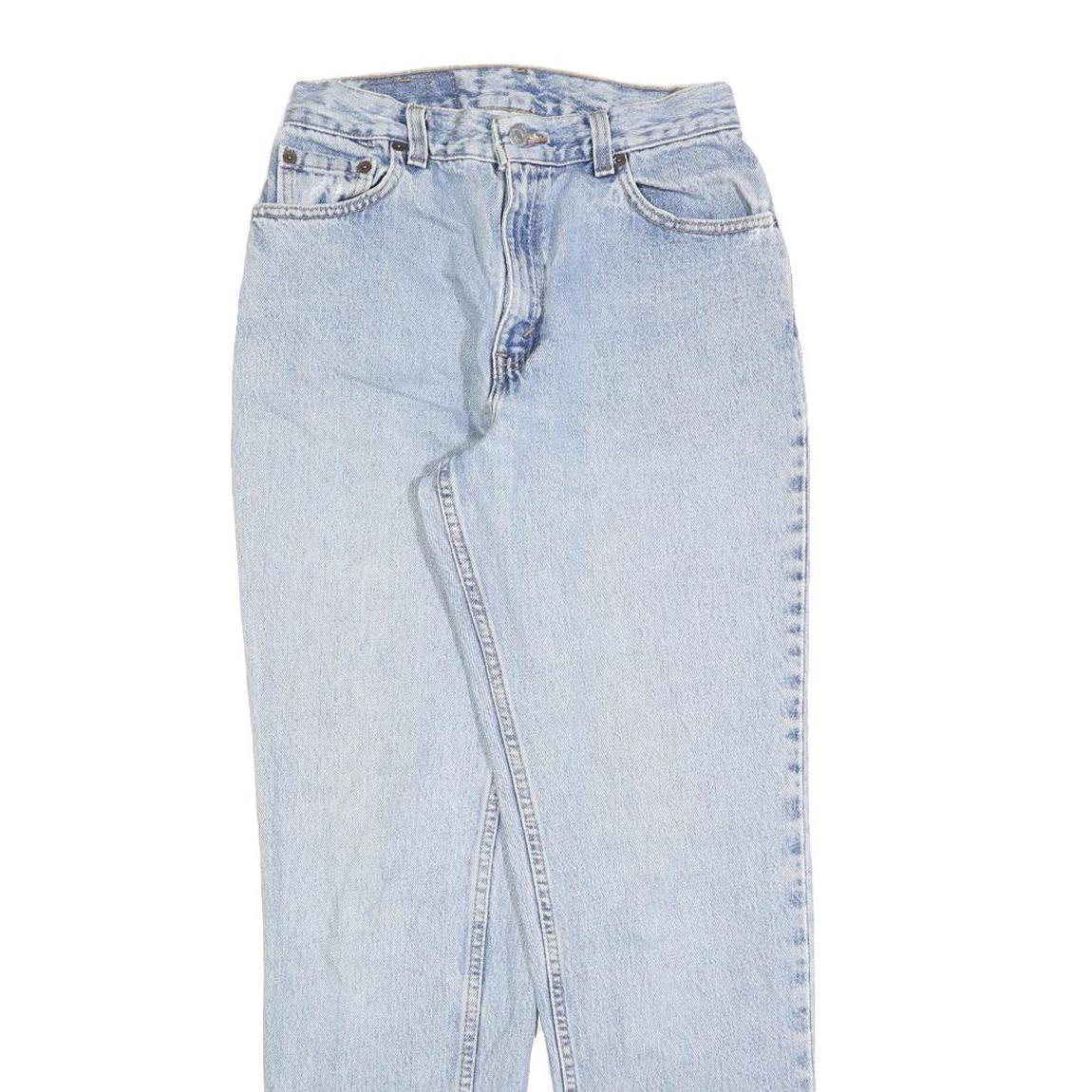 LEVI'S 550 Tapered Womens Jeans Blue Relaxed Tapered Denim Medium W26 L30