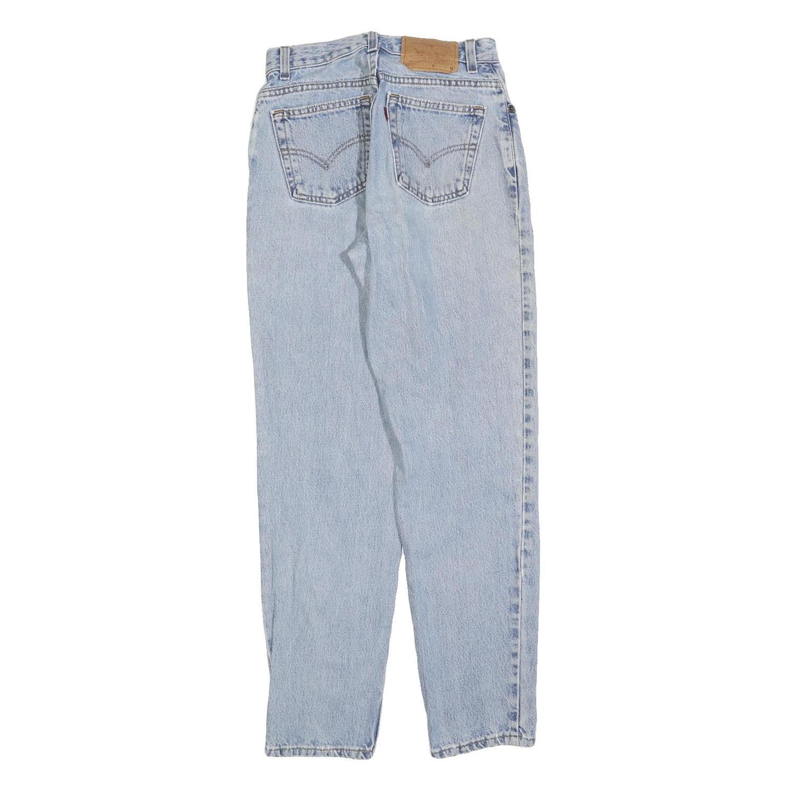 LEVI'S 550 Tapered Womens Jeans Blue Relaxed Tapered Denim Medium W26 L30