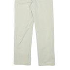 CALVIN KLEIN Womens Cotton Blend Regular Fit Straight Beige Jeans W27 L28 Zip