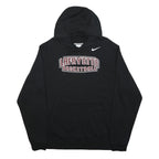 NIKE Mens Black Lafayette Basketball Hoodie XL Cotton Blend Casual Pullover