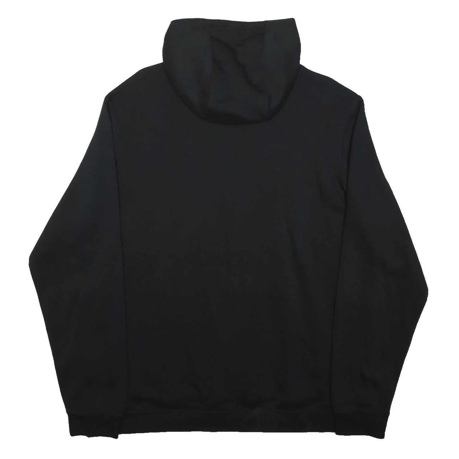 NIKE Mens Black Lafayette Basketball Hoodie XL Cotton Blend Casual Pullover