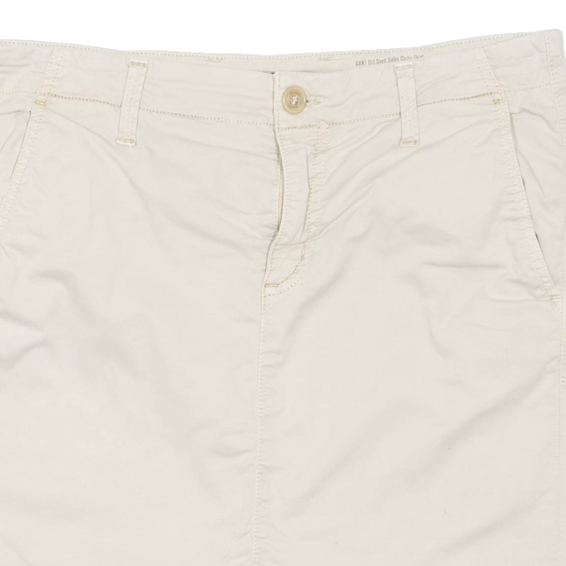 GANT Womens Straight Skirt Beige Knee Length M