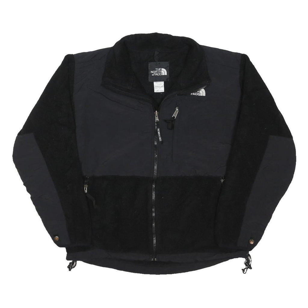 THE NORTH FACE Womens Black Classic Fit Zip Jacket L Polyester Blend Fleece