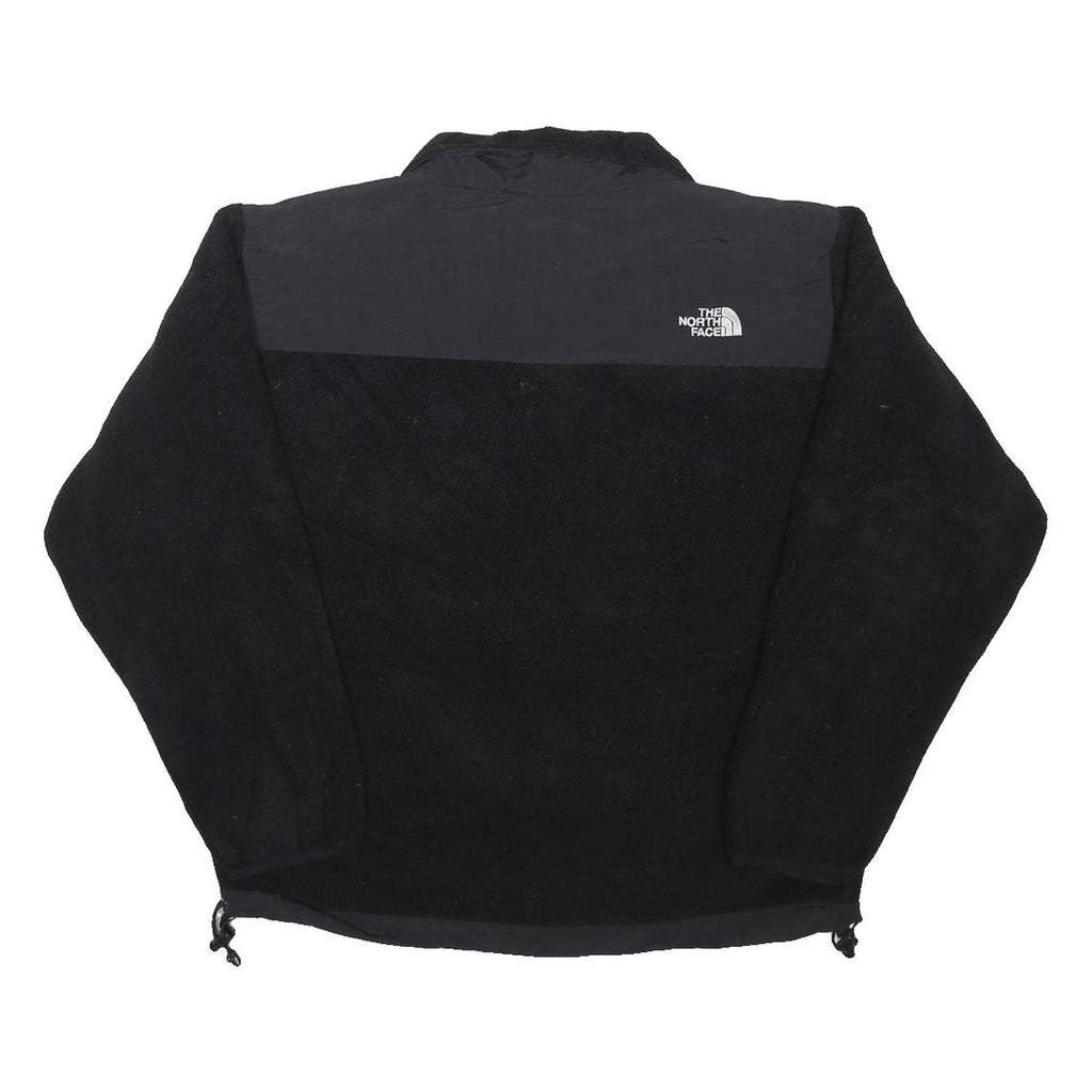 THE NORTH FACE Womens Black Classic Fit Zip Jacket L Polyester Blend Fleece