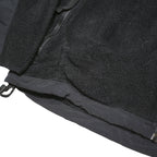 THE NORTH FACE Womens Black Classic Fit Zip Jacket L Polyester Blend Fleece