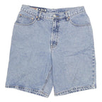 JINGLERS Mens Denim Blue Casual Shorts L W30 Cotton Blend Comfort Relaxed Fit
