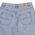 JINGLERS Mens Denim Blue Casual Shorts L W30 Cotton Blend Comfort Relaxed Fit