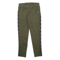 PUMA Womens Leggings Green & Black Slim Tapered UK 18 W30 L30 Sports Casual