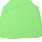 ZARA Womens Green Sleeveless Halter Neck Top XS Lightweight Summer