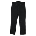LEVI'S 511 Mens Black Regular Slim Denim W35 L31 Skinny Cotton Blend Button