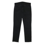 LEVI'S 511 Mens Black Regular Slim Denim W35 L31 Skinny Cotton Blend Button