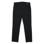 LEVI'S 511 Mens Black Regular Slim Denim W35 L31 Skinny Cotton Blend Button