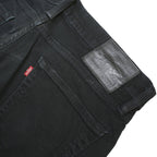 LEVI'S 511 Mens Black Regular Slim Denim W35 L31 Skinny Cotton Blend Button