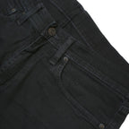 LEVI'S 511 Mens Black Regular Slim Denim W35 L31 Skinny Cotton Blend Button
