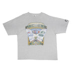 STARTER 1998 Starter Green Bay Packers Super Bowl XXXII Mens Grey T-Shirt XL