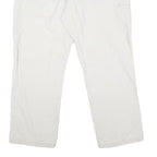 CARHARTT Mens Cotton Blend White Workwear Regular Straight Trousers W36 L28