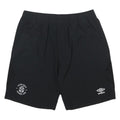 UMBRO Mens Shorts Black L W29 Luton Town Football Club Casual Sports Gym