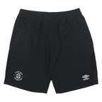 UMBRO Mens Shorts Black L W29 Luton Town Football Club Casual Sports Gym