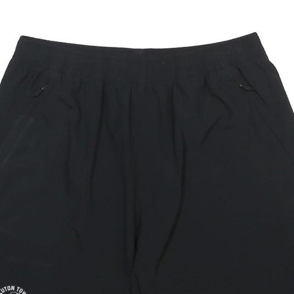 UMBRO Mens Shorts Black L W29 Luton Town Football Club Casual Sports Gym