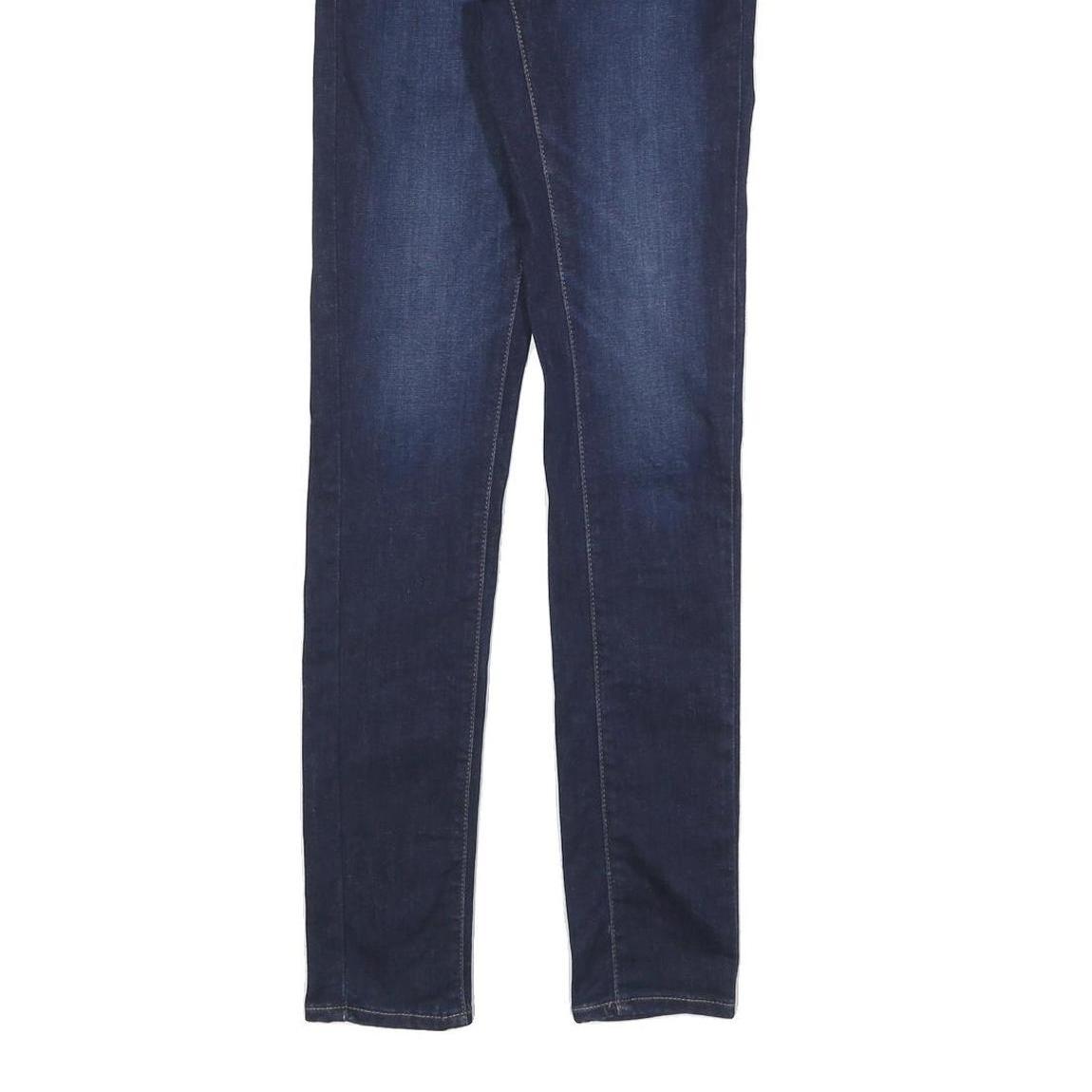 LEVI'S Womens Jeans Blue Slim Skinny Denim Medium W26 L32 Zip Cotton Blend