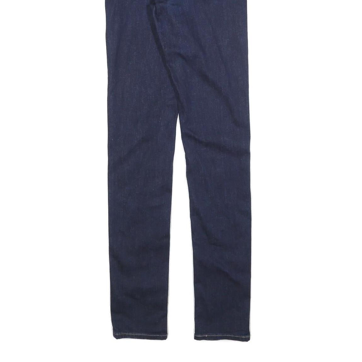 LEVI'S Womens Jeans Blue Slim Skinny Denim Medium W26 L32 Zip Cotton Blend