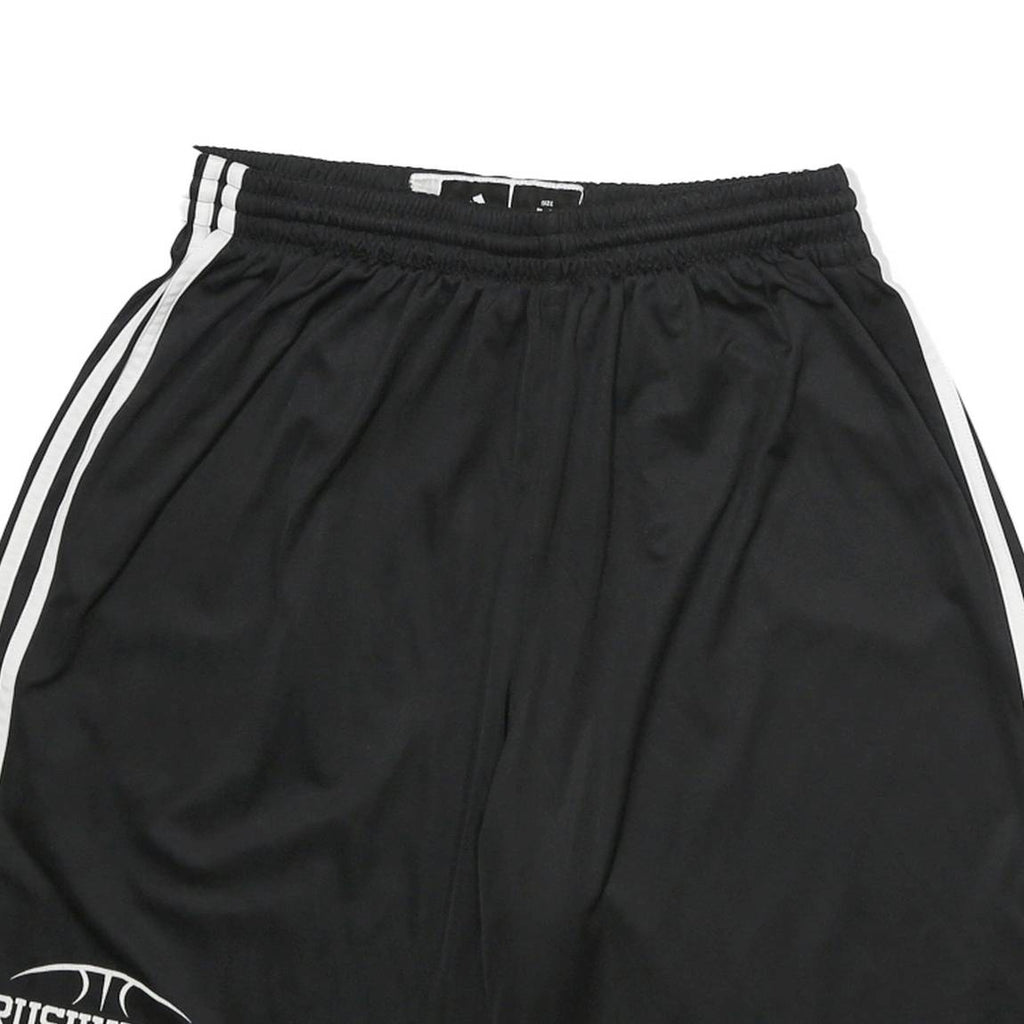 NIKE Mens Shorts Black Casual Regular Fit M W26 Sports Basketball Logo