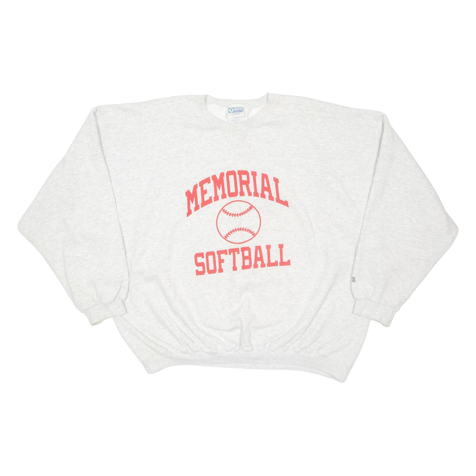 DISCUS ATHLETIC Memorial Softball Mens Sweatshirt Grey 2XL
