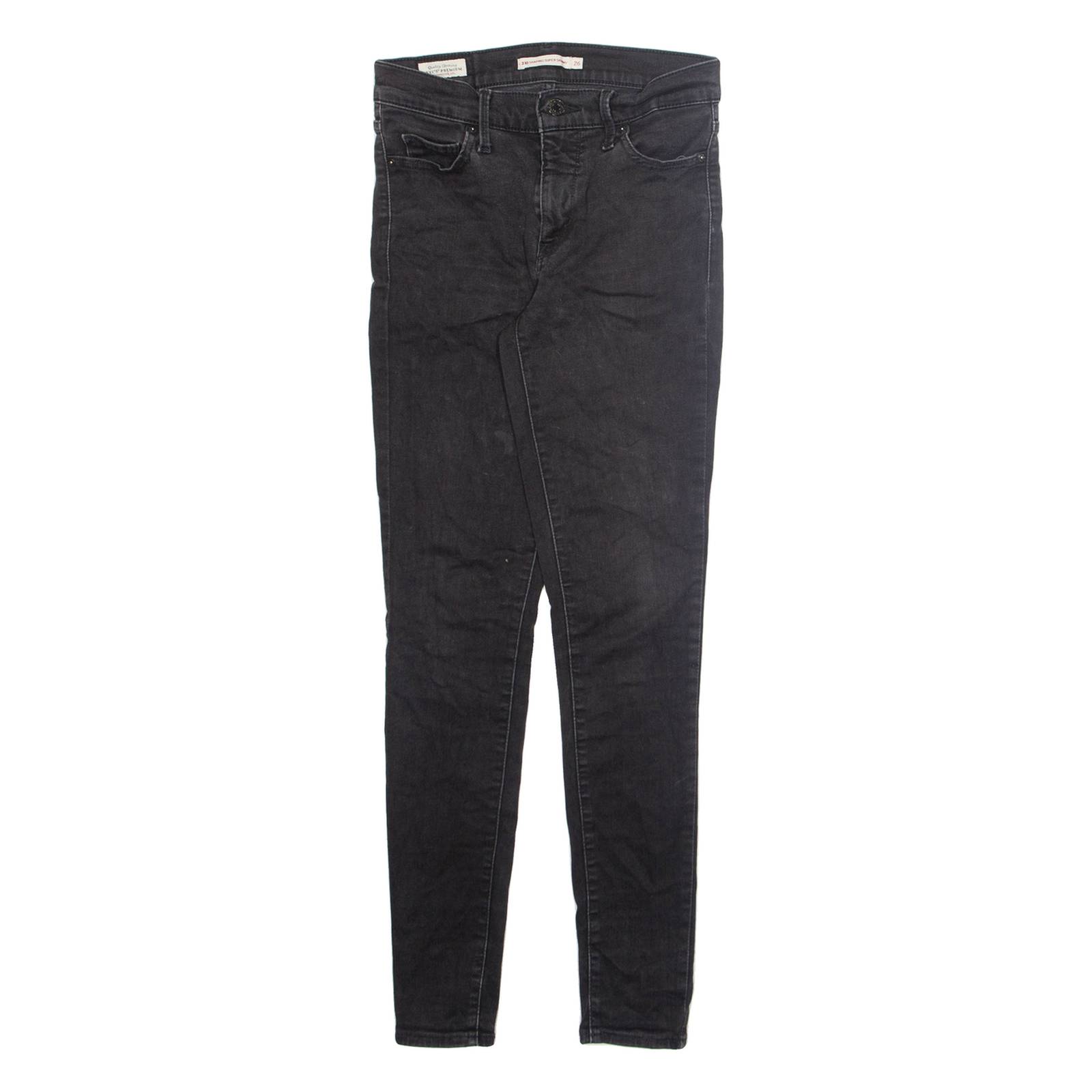 LEVI'S Womens Jeans Grey Slim Skinny W26 L30