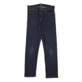 POLO RALPH LAUREN Boys Slim Blue Denim Jeans W27 L27 Zip Cotton Blend Stylish