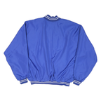 UNIFORMED EXPRESS Mens Blue Baseball Jacket XL Polyester Blend Plain Lightweight